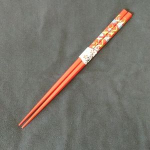 Red hair chopsticks